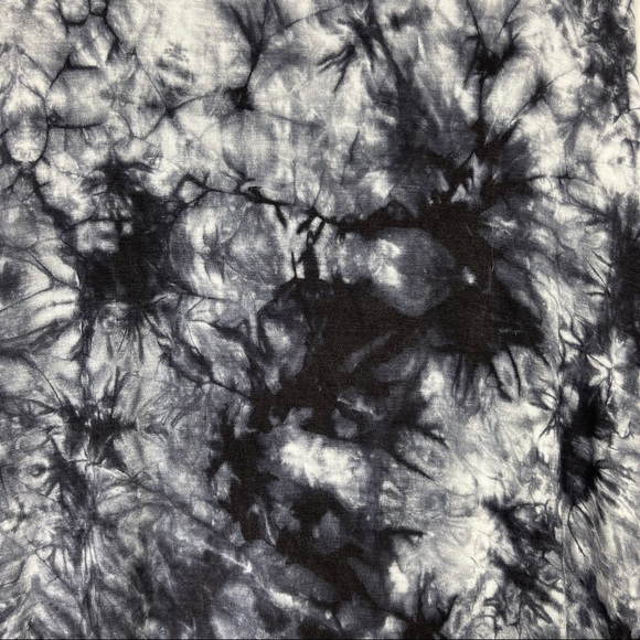 Tie-Dye Fringe Tunic Shirt Dress - Picture 6 of 8